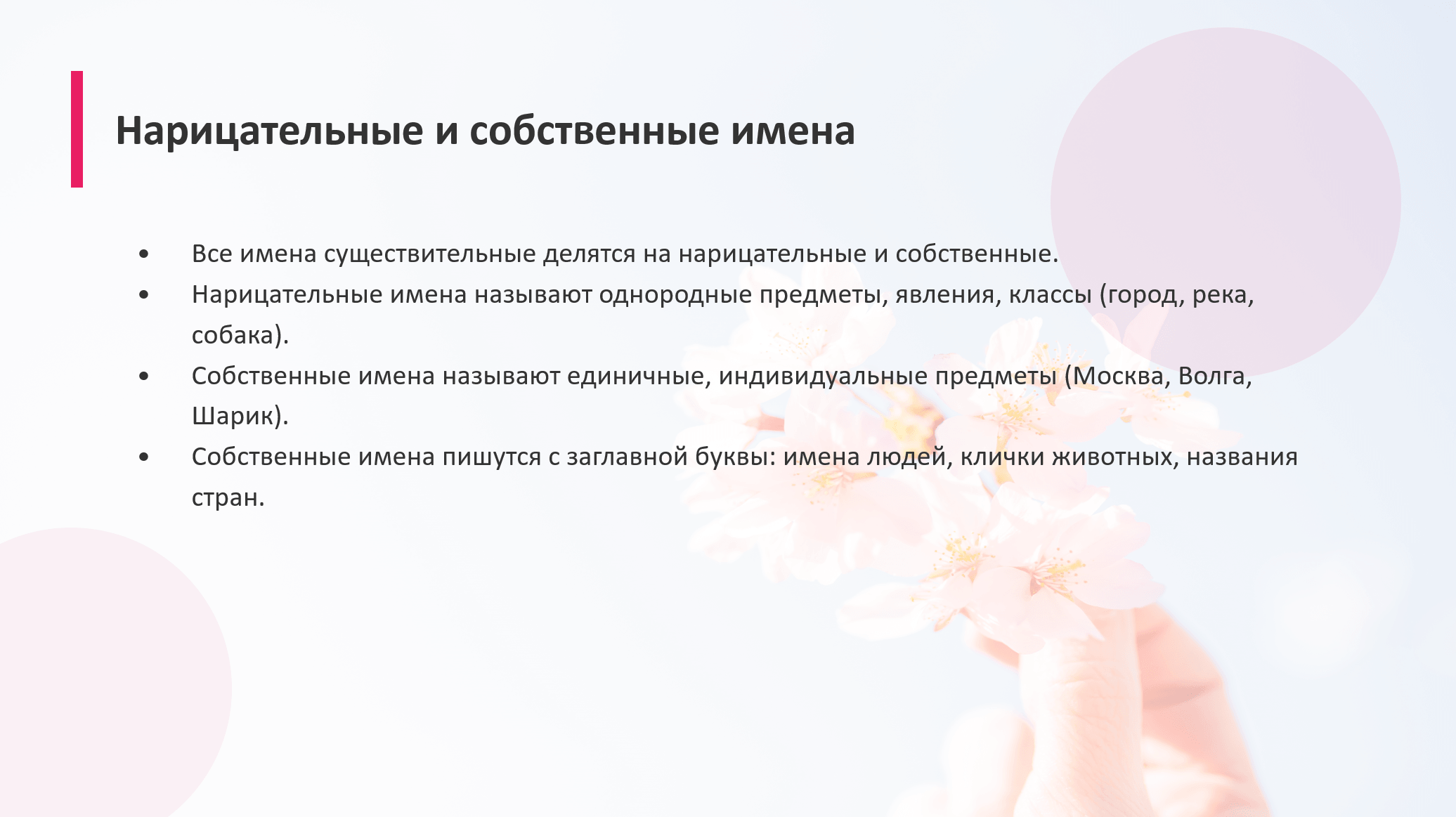 Имя существительное - слайд 3